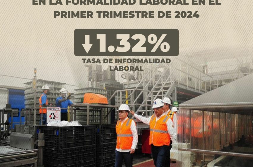  Sonora registra cifra inédita en la formalidad laboral durante primer trimestre de 2024