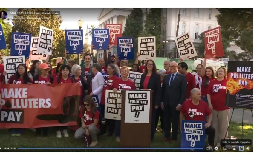  Activistas y legisladores en Sacramento promueven leyes de protección al medio ambiente