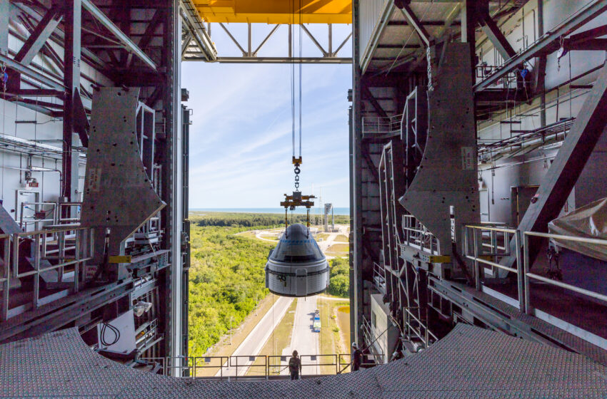  La nave Starliner de Boeing se halla lista para su primera misión espacial tripulada