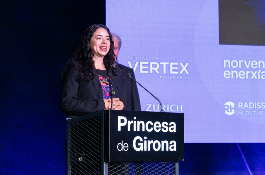  Las exbecarias Susana Arrechea y Yarivith González Peña, Premio Princesa de Girona Internacional 2024