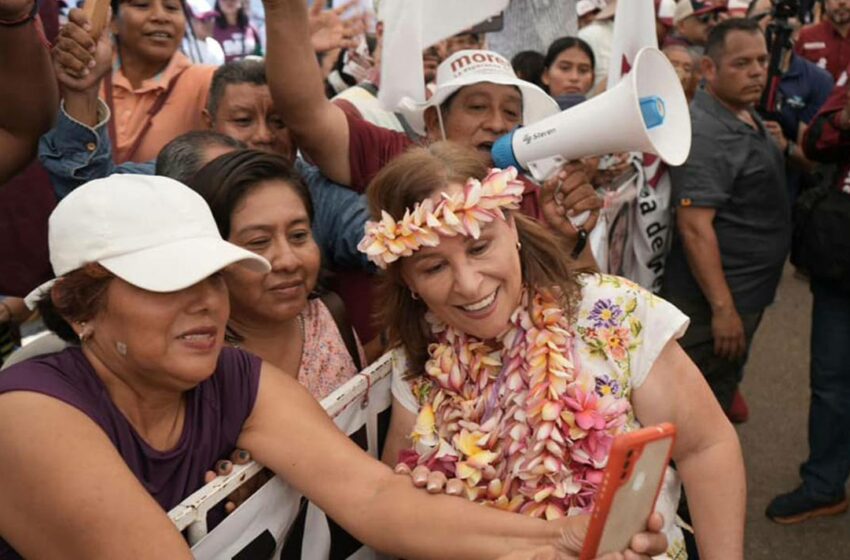  Rocío Nahle recorre 162 municipios a los que ha llevado sus compromisos