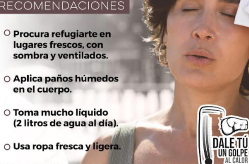  Exhorta Salud Sonora a extremar precauciones ante altas temperaturas