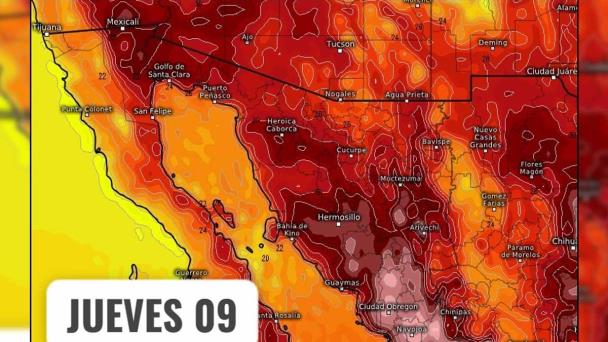  Clima en Sonora: Pronostican mucho calor para la entidad; estas serán las temperaturas hoy