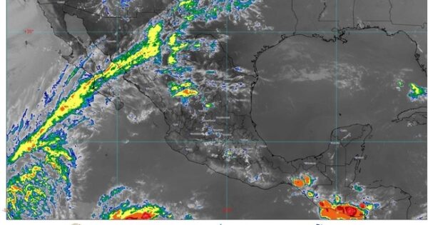  Se prevén lluvias fuertes en Oaxaca, durante la noche de hoy