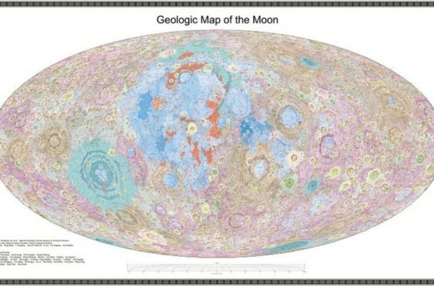  China publicó el primer atlas geológico de la luna en alta definición: es el más detallado hasta ahora