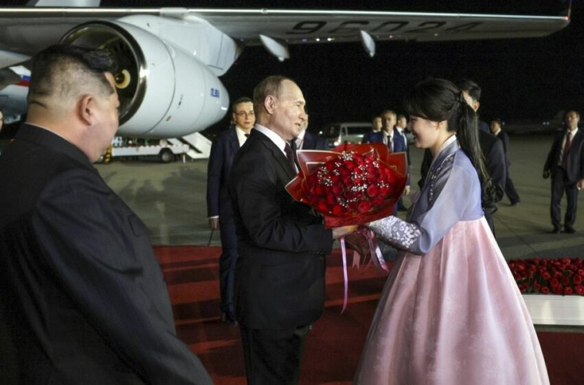  Putin llega a Corea del Norte para sellar una alianza con Kim Jong-un