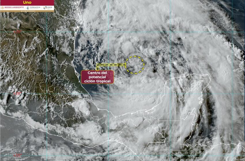  Pronostican lluvias de 6 a 10 pulgadas en Tamaulipas este miércoles por tormenta Alberto