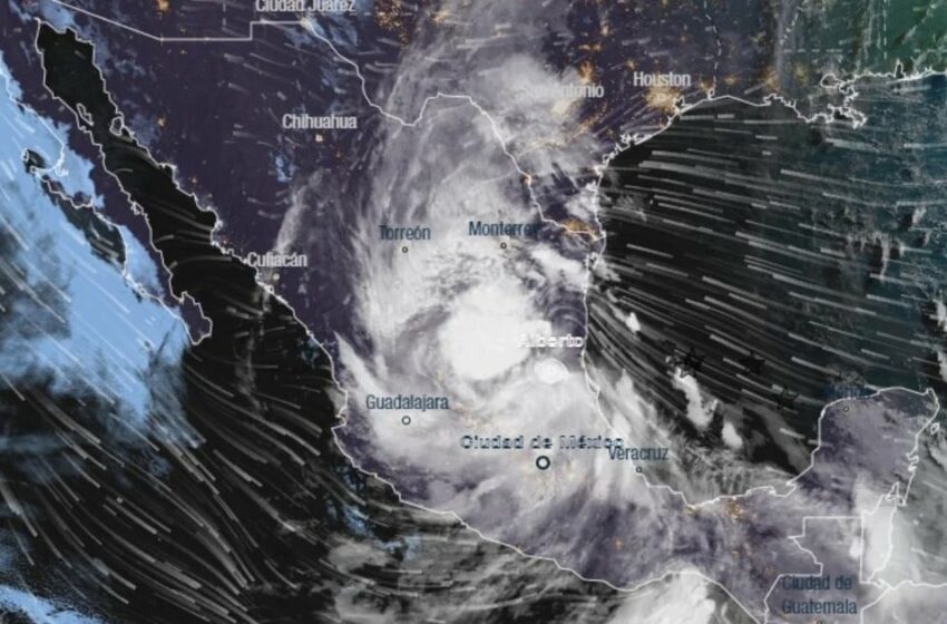  Tormenta Tropical Alberto: en qué estados causará lluvias intensas, alto oleaje y fuertes …