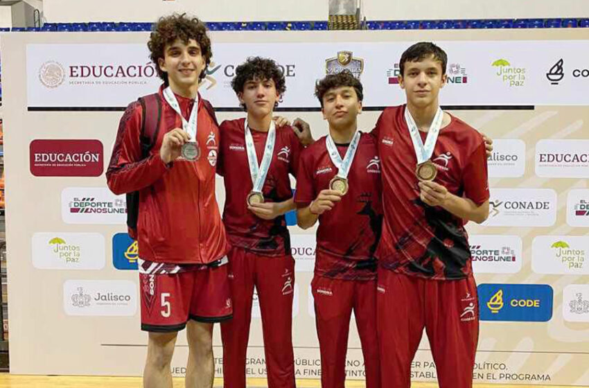  Destacan alumnos del Tec en Selección Sonora, campeón nacional de basquetbol