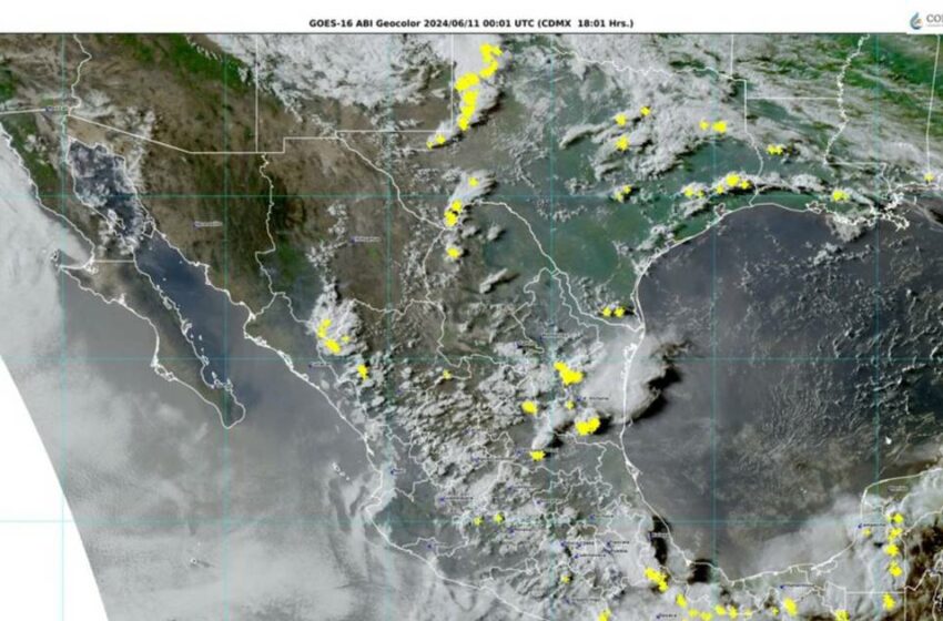  Regresa calor de más de 40°, pero intensas lluvias afectan a 6 estados en México hoy 11 de junio