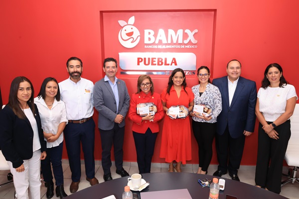  Gobernadora de Tlaxcala visita Banco de Alimentos Cáritas Puebla – Urbano