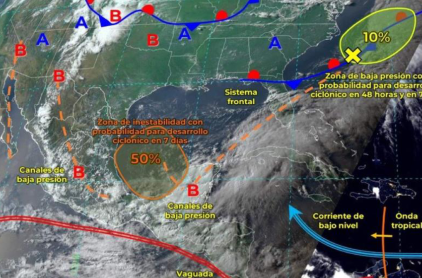  Continuaran las lluvias en gran parte del Sur – El Momento Veracruz