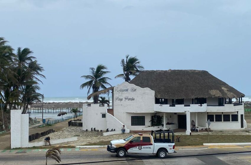  Playas Miramar, Tesoro y La Pesca cerradas: medidas preventivas ante tormenta Alberto