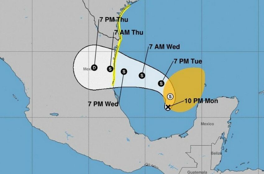  Tamaulipas en alerta: tormenta tropical amenaza con vientos fuertes y lluvias intensas