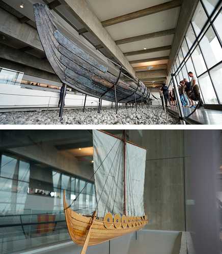  Herreros reconstruyen un barco vikingo para descifrar sus secretos de navegación