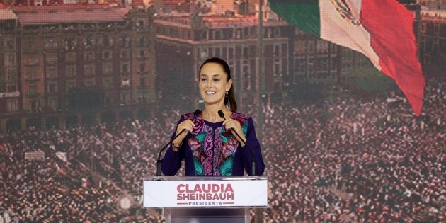  Actores políticos felicitan a Claudia Sheinbaum