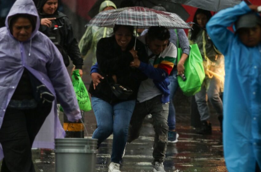  Lluvias intensas y baja en temperaturas para Puebla