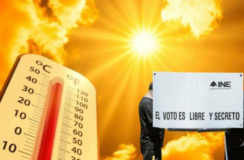  Elecciones 'calientes' en Sonora: pronostican 40 grados para el próximo domingo