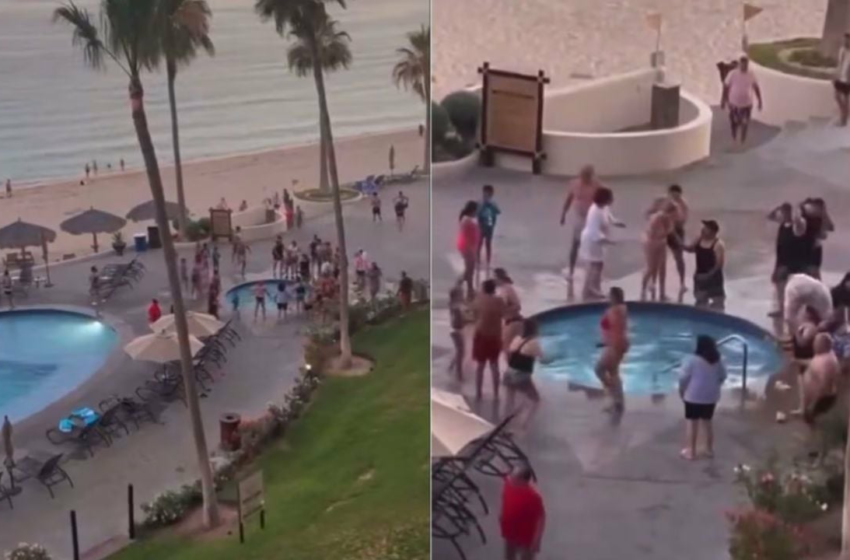  (VIDEO) Muere turista tras electrocutarse en jacuzzi en hotel de Puerto Peñasco, Sonora