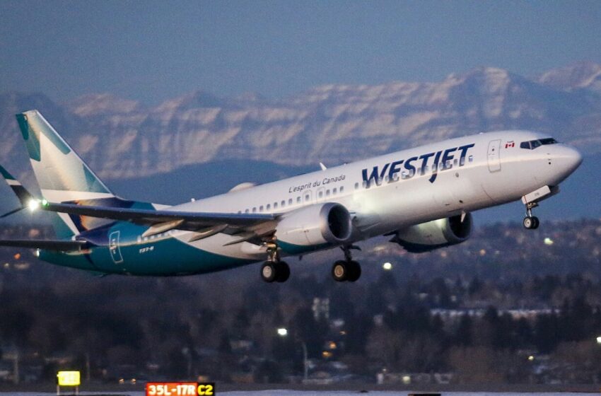  La aerolínea canadiense WestJet cancela más de 400 vuelos por una huelga inesperada de mecánicos