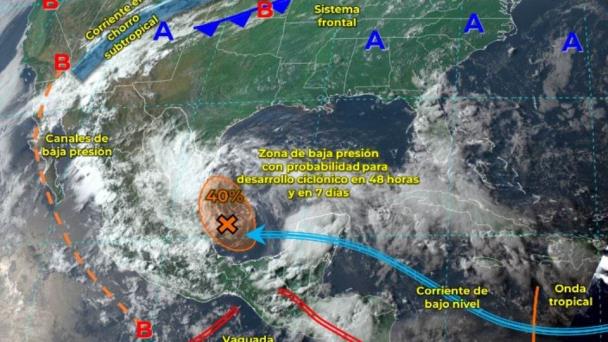  Zona de baja presión tiene potencial ciclónico en el Golfo de México – Periódico La Voz