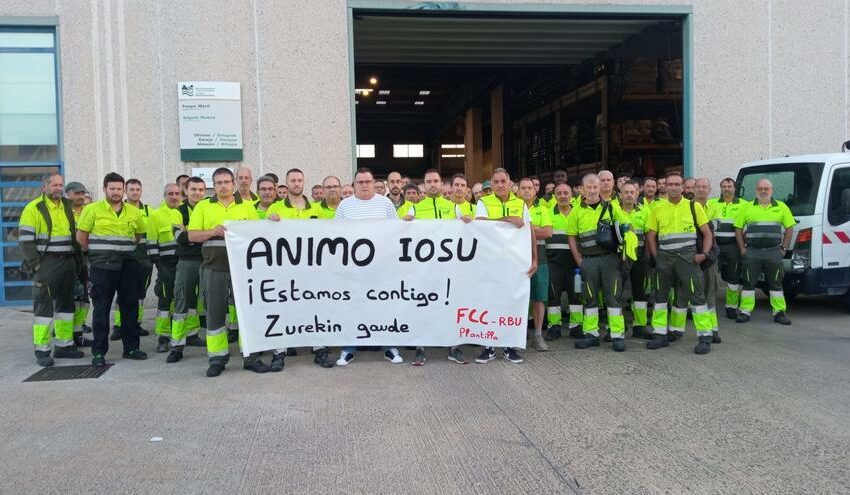  Huelga en la plantilla de FCC Medio Ambiente por el accidente mortal en Sanfermines