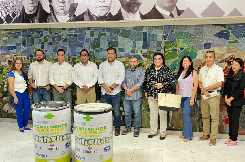  Activa Gobierno de Matamoros a través de Dirección del Medio Ambiente campaña “Ponte Pilas”