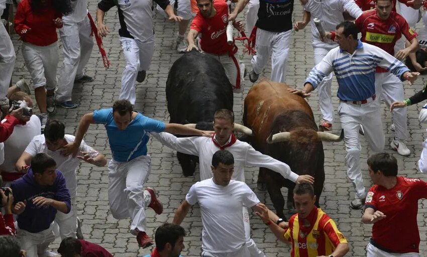  Tercer encierro de San Fermín, en directo: ganadería y última hora en Pamplona hoy