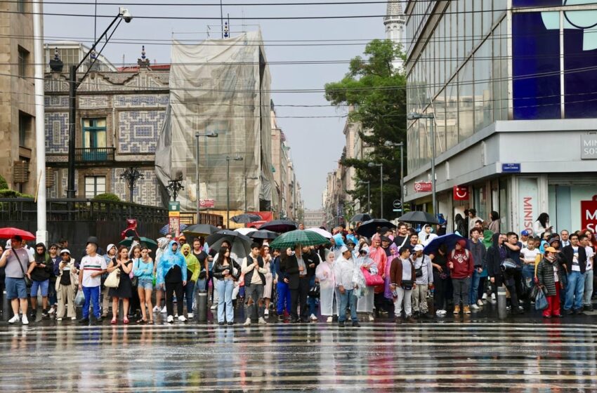  ¡Saca el paraguas! Conagua informa que continuarán lluvias intensas en la mayor parte del país