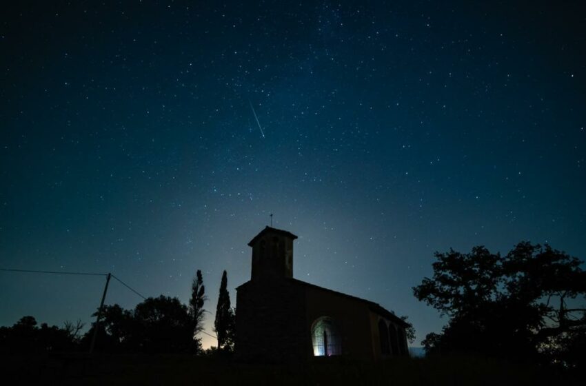  Lluvia de estrellas en Santa Maria de Palau