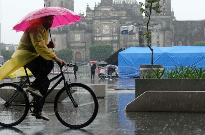  Lluvias amenazan con inundar México: ¿En qué estados pronostican aguaceros?