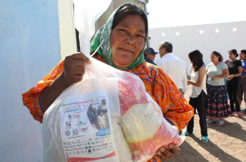  Entrega Cáritas Chihuahua casi 6 mil kilos de alimentos a familias en situación vulnerable E