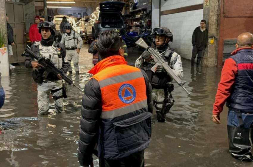  Hoy lloverá en todo el país; en CDMX despliegan cuadrillas para atender 25 inundaciones …