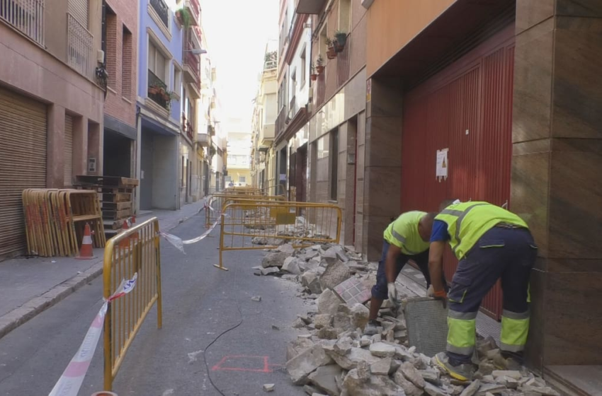  Comienzan las obras en Elche para convertir en plataforma única el Carrer de Nou de San Antoni