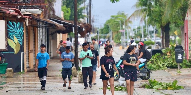  Huracán 'Beryl': Tras su paso, solo daños menores y nada que lamentar en Quintara Roo