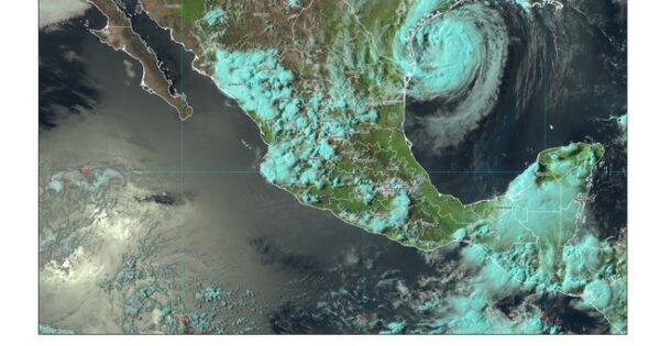  La tormenta tropical Beryl mantiene su desplazamiento sobre el noroeste del golfo de México