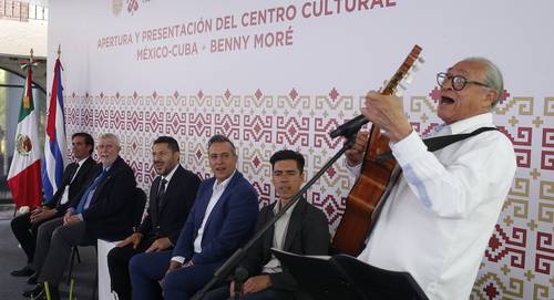  Inauguran en la capital el Centro Cultural México-Cuba Benny Moré