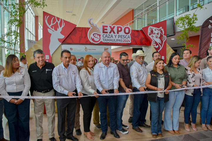  Fue inaugurada la “Expo Caza y Pesca Tamaulipas 2024” en Ciudad Victoria