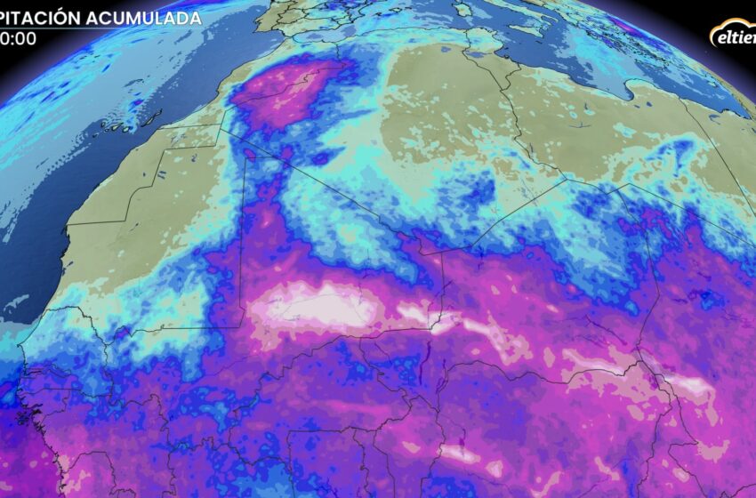  ¿Desierto mojado? Septiembre podría ser sorprendentemente húmedo en el Sáhara