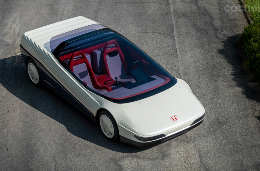  Honda HP-X concept: ciencia ficción ochentera en Pebble Beach