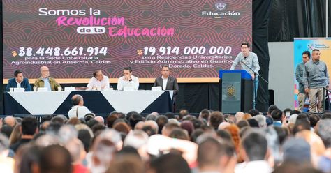  Más inversión en infraestructura para la educación superior del país