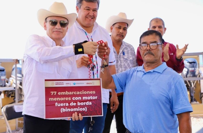  Entregan 77 embarcaciones a pescadores yaquis de Guaymas – La Jornada