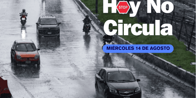  Hoy No Circula miércoles 14 de agosto 2024: Autos que descansan en CDMX y Edomex