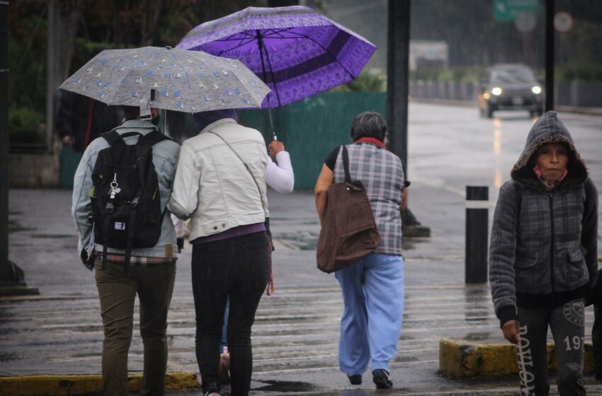  Lluvias muy fuertes y viento llegan a Puebla a media semana