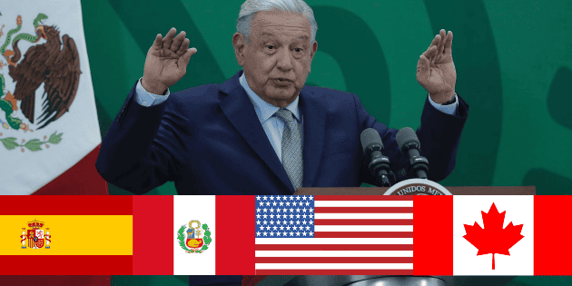  Estas son las pausas de López Obrador con otros países en su sexenio