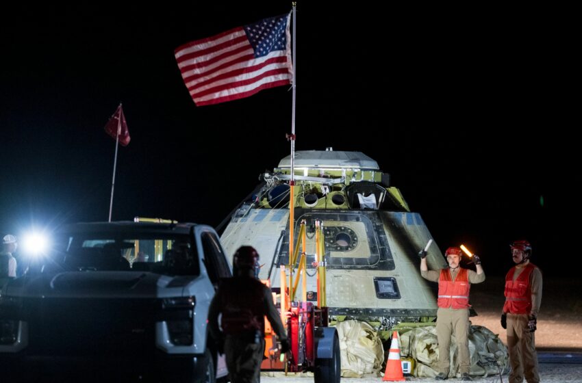  La nave Starliner regresa a EE.UU. sin sus dos astronautas tras presentar fallos en su funcionamiento