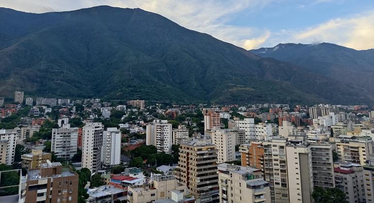 Panorámica de Caracas, Venezuela.