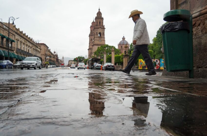  Lluvias fuertes sobre el territorio estatal – Cambio de Michoacán