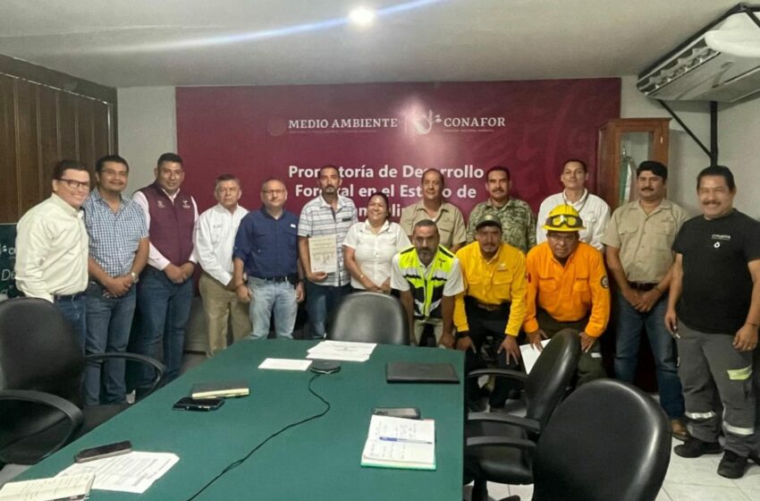  Realizan Segunda Reunión Ordinaria del Comité Estatal de Manejo del Fuego