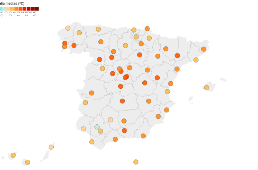  Agosto puso el broche a un verano de 2024 muy cálido y húmedo en España